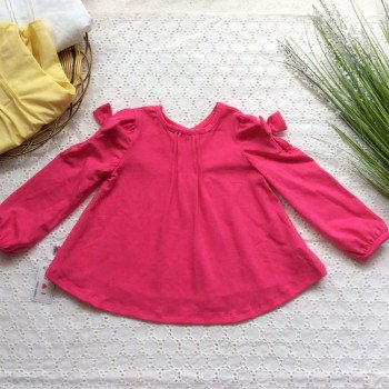 Áo thun cotton thu dài tay